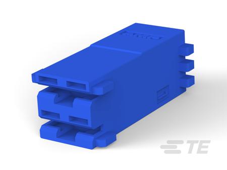 521204-1 TE Connectivity, Rast Receptacle Connector Housing, 5mm Pitch, 2 Way, 1 Row