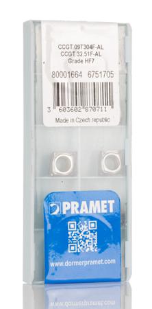 CCGT-09T304F-AL-HF7 Pramet Lathe Insert
