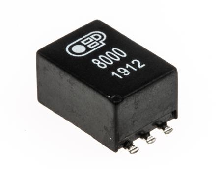 OEP8000 OEP Surface Mount Pulse Transformer 1:1 Turns Ratio, 3.6H Prim. Inductance, 111Ω Prim. Resistance
