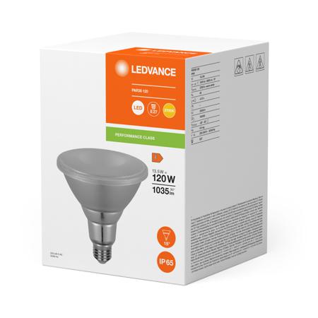 4099854067808 LEDVANCE 40998 E27 LED Bulbs 13.5 W(120W), 2700K, Warm White, PAR38 shape