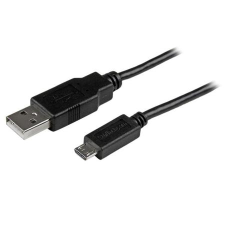 USBAUB50CMBK StarTech.com USB 2.0, Male USB A to Male Micro USB B, 480Mbps, 500mm