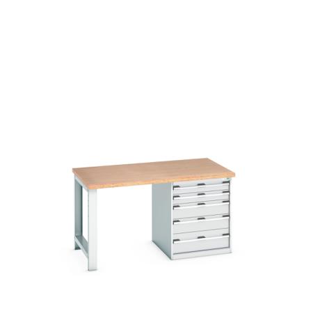 41004109-16V Bott 41004109.16V Sheet Steel Workbench, 840mm x 900mm x 1500mm