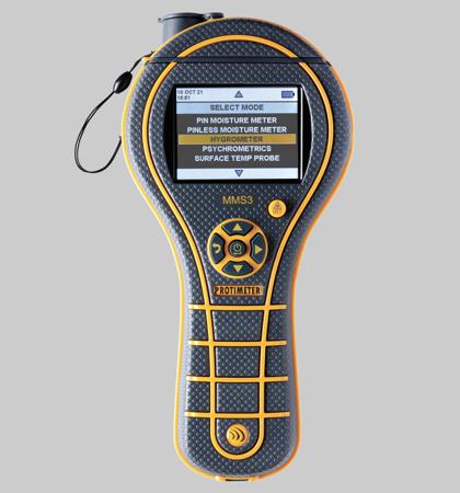 MMS3--Survey-BLD9800-S Protimeter BLD9800-S Moisture Meter, 99 % RH Max, LCD Display, Battery-Powered