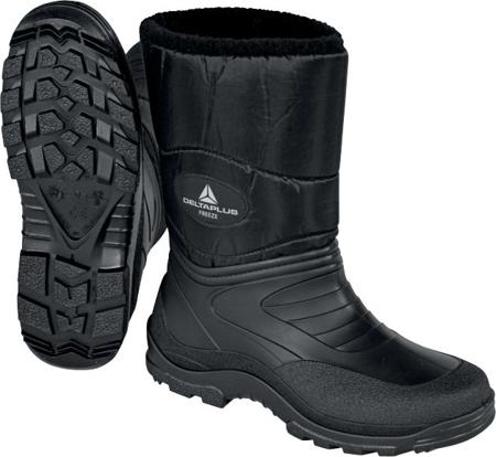 FREEZNO46 Delta Plus FREEZE Black Unisex Safety Footwear, UK 11, EU 46