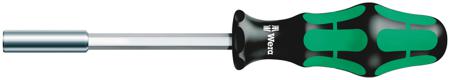 05051205001 Wera Hexagon Bit Holder Screwdriver, 1/4 in Tip, 120 mm Blade, 232 mm Overall