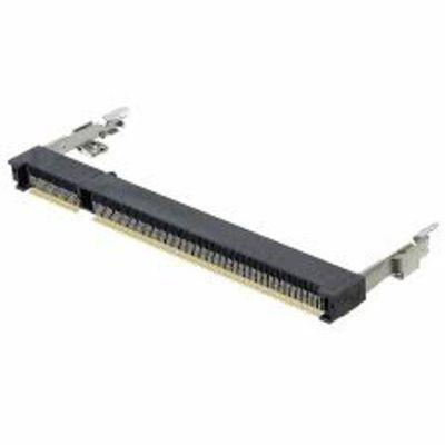 2040910-1 TE Connectivity 0.6mm Pitch 200 Way, Vertical SMT Mount DIMM Socket ,2.5 V ,500mA