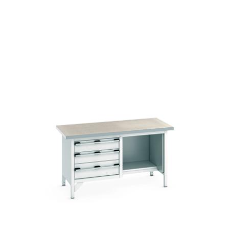 41002042-16V Bott 41002042.16V Sheet Steel Workbench, 840mm x 750mm x 1500mm
