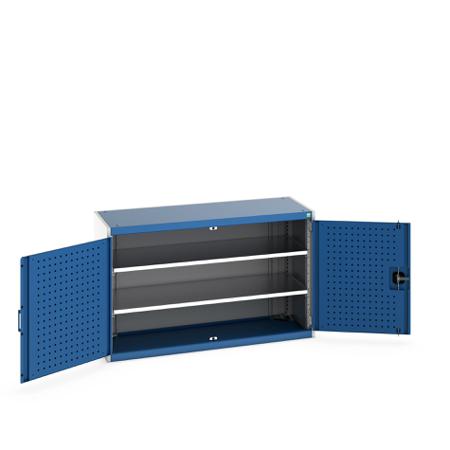 40014046-11V Bott 2 Door Sheet Steel Floor Standing Cupboard, 1300 X 525 X 800mm