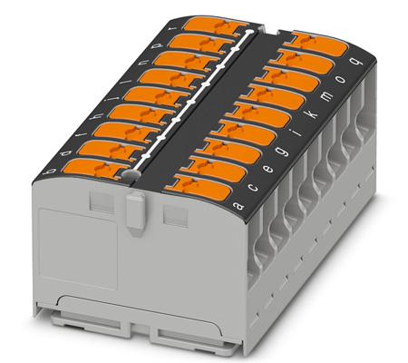 1186871 Phoenix Contact Distribution Block, 18 Way