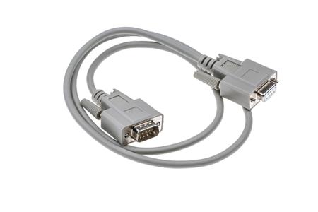 1656233 Phoenix Contact Male 9 Pin D-sub to Female 9 Pin D-sub Serial Cable, 1m PVC, VS-09-DSUB-20-LI-1.0 Series