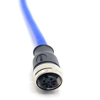 C5C82M010 Mueller Electric Straight Female 5 way M12 to Free Ends Actuator/Sensor Cable, 10m