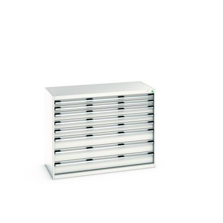 40022153-16V Bott 8 Cabinet, Steel, 1000mm x 650mm x 1300mm, Light Grey