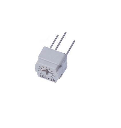 FT-63ETV103 Through Hole Trimmer Potentiometer 0.5W Top Adjust Nidec Components