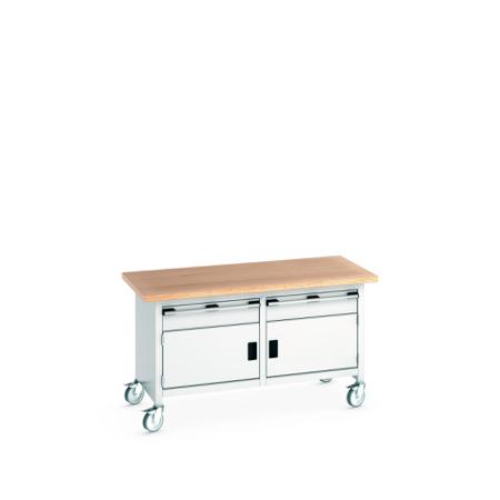 41002103-16V Bott 41002103.16V Portable Sheet Steel Workbench, 840mm x 750mm x 1500mm