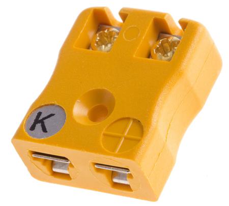 769-1262 RS Pro ANSI Miniature PCB Socket Connector for use with Type K Thermocouple