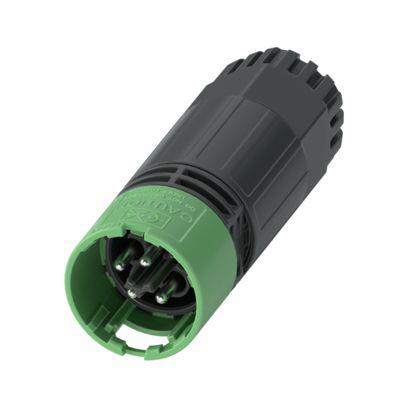 1308644 Phoenix Contact Connector, 4 Contacts, Cable Mount, Plug, Male, IP66, IP68, IP69, PRC 20 Series