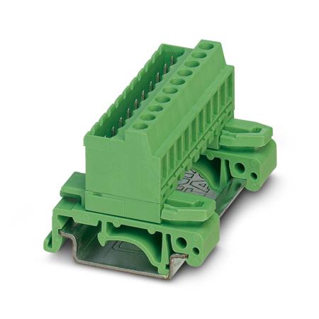 1788156 Phoenix Contact  UMSTBVK 2.5/ 6-G-5.08 Series Green, 0.2 → 2.5mm², Screw Termination