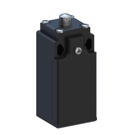 136-230 RS PRO Plunger Limit Switch, 1NO/1NC, IP67, Thermoplastic Housing, 400V ac Max, 10A Max