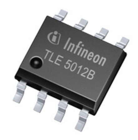 TLE5012BE1000XUMA1  Infineon, Sensor Angular Position 2-Axis, 8-Pin DSO