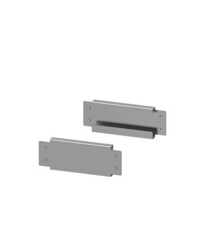 8PQ1014-0BA02 Siemens 8PQ1014 Series Grey Sheet Steel Modular Panel, 100mm H, 400mm W, 25mm D, for Use with Standard Frame