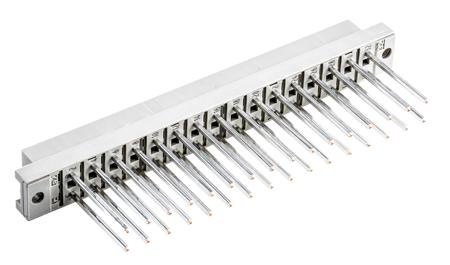09042326821 HARTING 32 Way 5.08mm Pitch, Type D Class C2, 2 Row, Straight DIN 41612 Connector, Socket