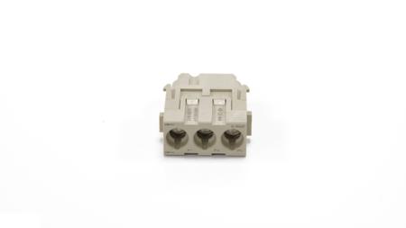 208-4591 RS PRO Heavy Duty Power Connector Insert, 3 contacts, 40A, Female