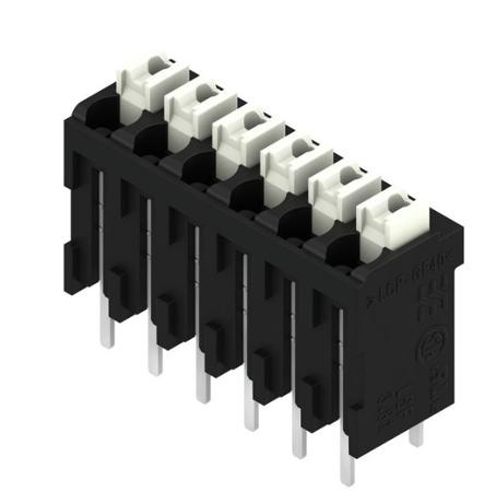 1825830000 Weidmuller LSF Series PCB Terminal Block, 6-Contact, 3.81mm Pitch, Surface Mount, 1-Row, Through Hole Termination