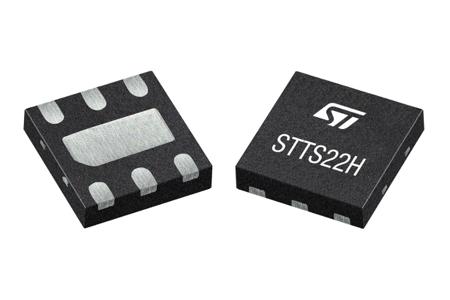 STTS22HTR STMicroelectronics Temperature Sensor, Surface Mount, I2C, 0.5°C, 6 Pins