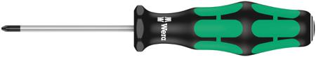 05009305001 Wera Pozidriv  Screwdriver, PZ0 Tip, 60 mm Blade, 141 mm Overall