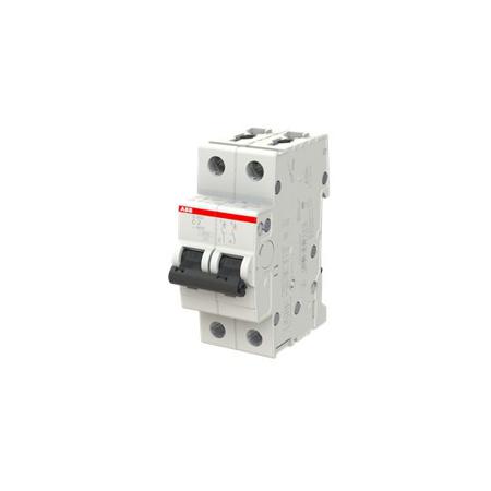 2CDS252001R0024--S202-C2 ABB System M Pro 2A MCB Mini Circuit Breaker2P Curve C, Breaking Capacity 6 kA