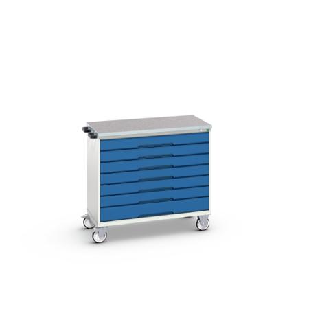 16927056.11 Bott, 7 Drawer Sheet Steel Floor Standing Cabinet, 1050 x 600 x 980mm