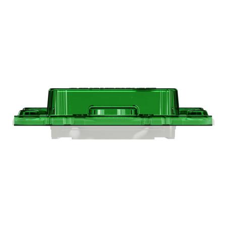 NU7002PC Schneider Electric Green, Transparent 1 Gang Frame