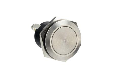 MP0037 Bulgin MP Series Push Button Switch, Momentary, Panel Mount, 19.2mm Cutout, SPST, 50V ac/dc, IP68