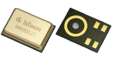 IM69D127V11XTMA1 Infineon Microphone, Omni-Directional, Analogue Output