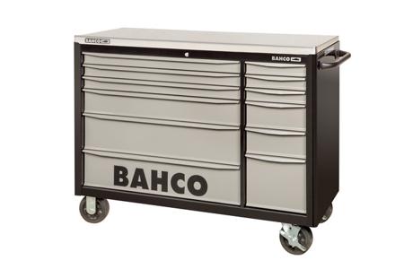 1471KXXL12BKTSS Bahco 12 Drawer Steel Wheeled Tool Trolley