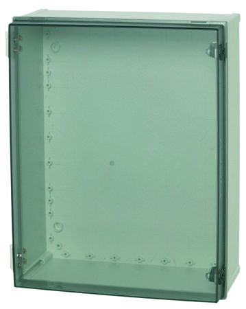 CAB PC 504020 T3B Fibox CAB Series Polycarbonate Wall Box, IP65, Viewing Window, 500 mm x 400 mm x 200mm