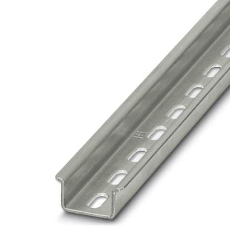 1207695 Phoenix Contact Steel Perforated DIN Rail, Top Hat Compatible, 1155mm x 35mm x 15mm