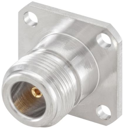 53K401-200N5 Rosenberger, Jack Panel Mount N Connector, 50Ω, Solder Termination, Straight Body