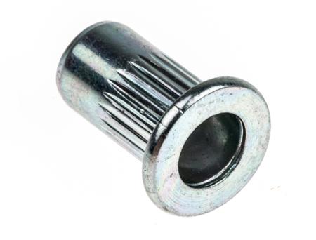 PSZFON-0430 POP, 10.3mm Plain M4 Steel Tubular Rivet, 5.9mm diameter, 0.3 → 3 mm Thickness