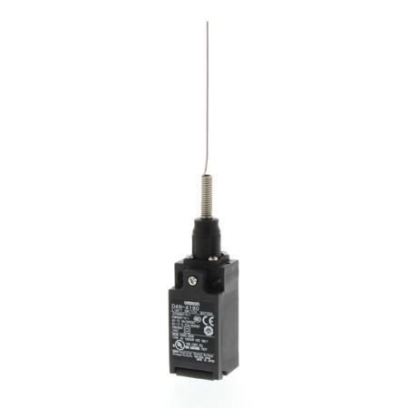 D4N-4180 D4N Safety Switch with Cat's Whisker Actuator, NO/NC