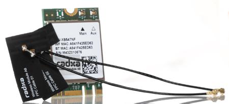 RA007-A8 Okdo M.2 Wireless Module A8 for ROCK 3A, ROCK 5A, ROCK 5B, WiFi 6, BT5.2