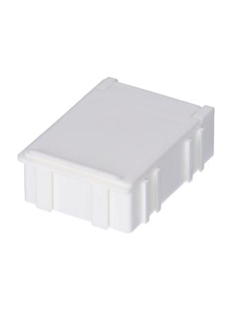 8150025 Licefa 1 Cell White SB Compartment Box, 21mm x 42.3mm x 57.4mm