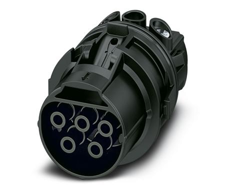 1070197 Phoenix Contact PRC 5-HEAD-FS6-1 Series, Female, Cable Mount Solar Connector, Cable CSA, 1.5 → 6mm², Rated At