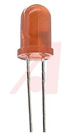 SSL-LX5093LID Lumex 635 nm Red LED, 5mm (T-1 3/4) Dome Diffused Through Hole package