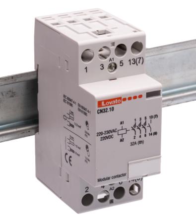 CN3210220 MODULAR CONT. 2M 32A AC1 4P 220/230V
