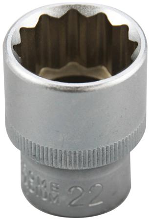 830-4139 RS PRO 1/2 in Drive 22mm Standard Socket, 12 point