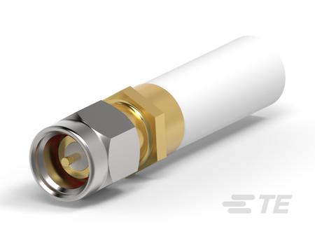 1051644-1 TE Connectivity 10516 Series, Plug Cable Mount SMA Connector, Solder Termination, Straight Body
