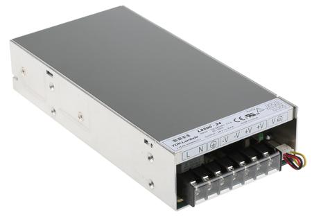 LS200-24 TDK-Lambda Switching Power Supply, , 24V dc, 8.4A, 200W, 1 Output, 120 → 373 V dc, 85 → 264 V ac