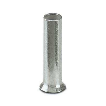 3200218 Phoenix Contact Ferrule, 6mm Pin Length, 1mm Pin Diameter, Silver