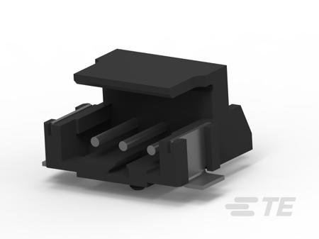 2-292173-3 TE Connectivity AMP CT Series Right Angle PCB PCB Header, 3 Contact(s), 2 mm Pitch, 1 Row, Shrouded
